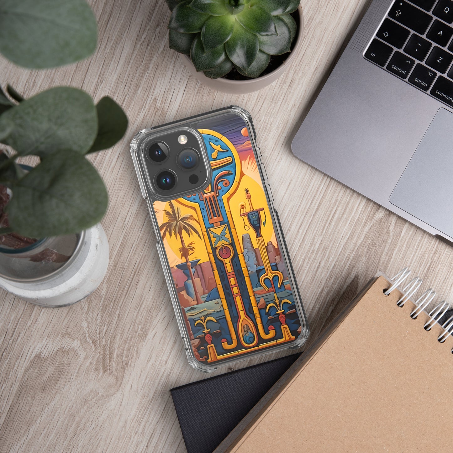 Coque pour iPhone® : La croix d'Ankh, symbole de vie éternelle