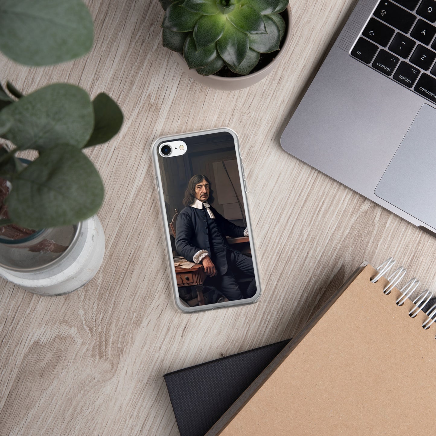 Coque pour iPhone® : Descartes, la recherche de la vérité