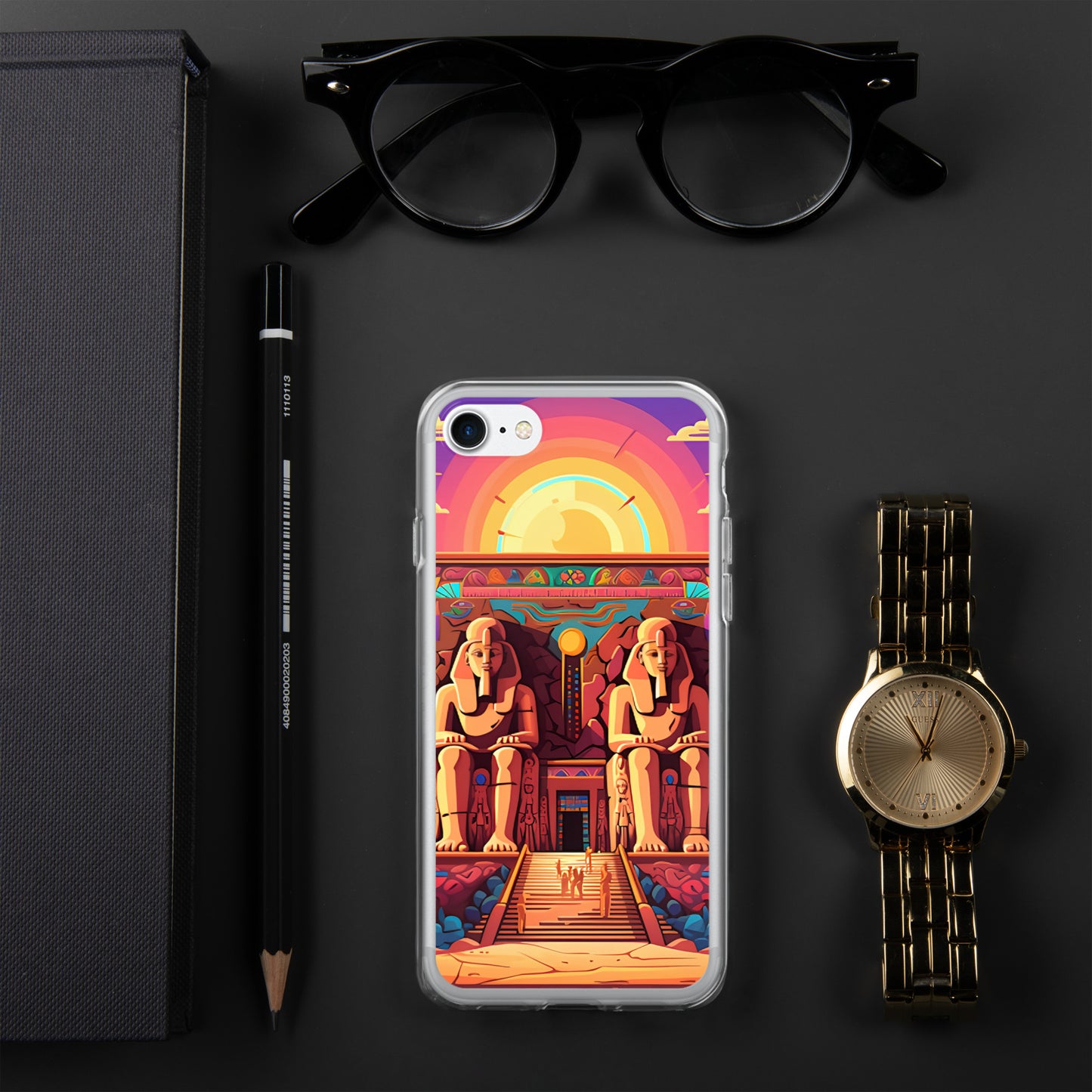 Coque pour iPhone® : Abu Simbel, alignement astronomique