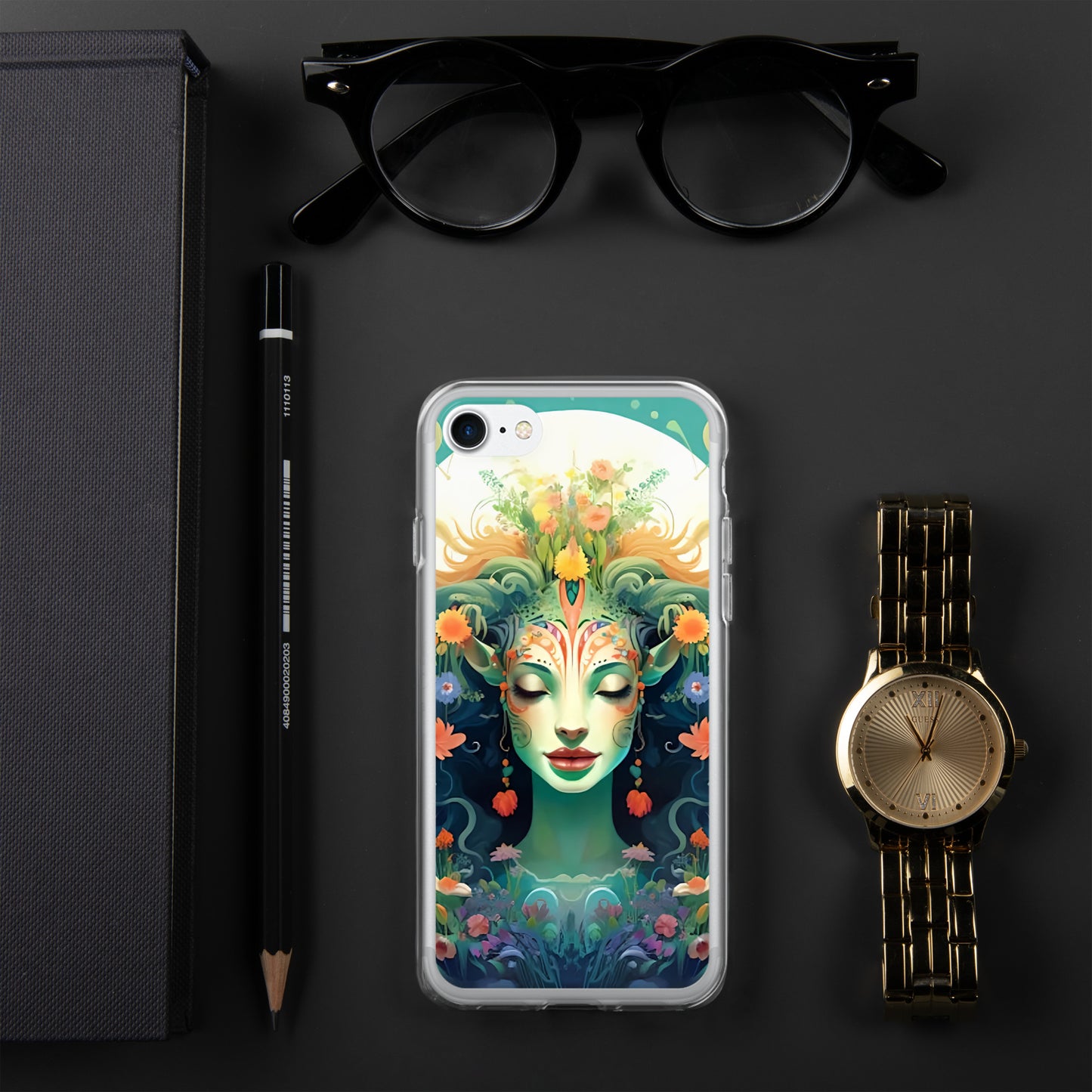 Coque pour iPhone® : Hathor, déesse de l'amour