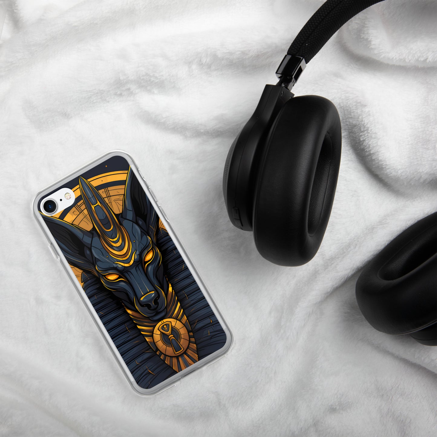 Coque pour iPhone® : Anubis, dieu de la mort et de la renaissance