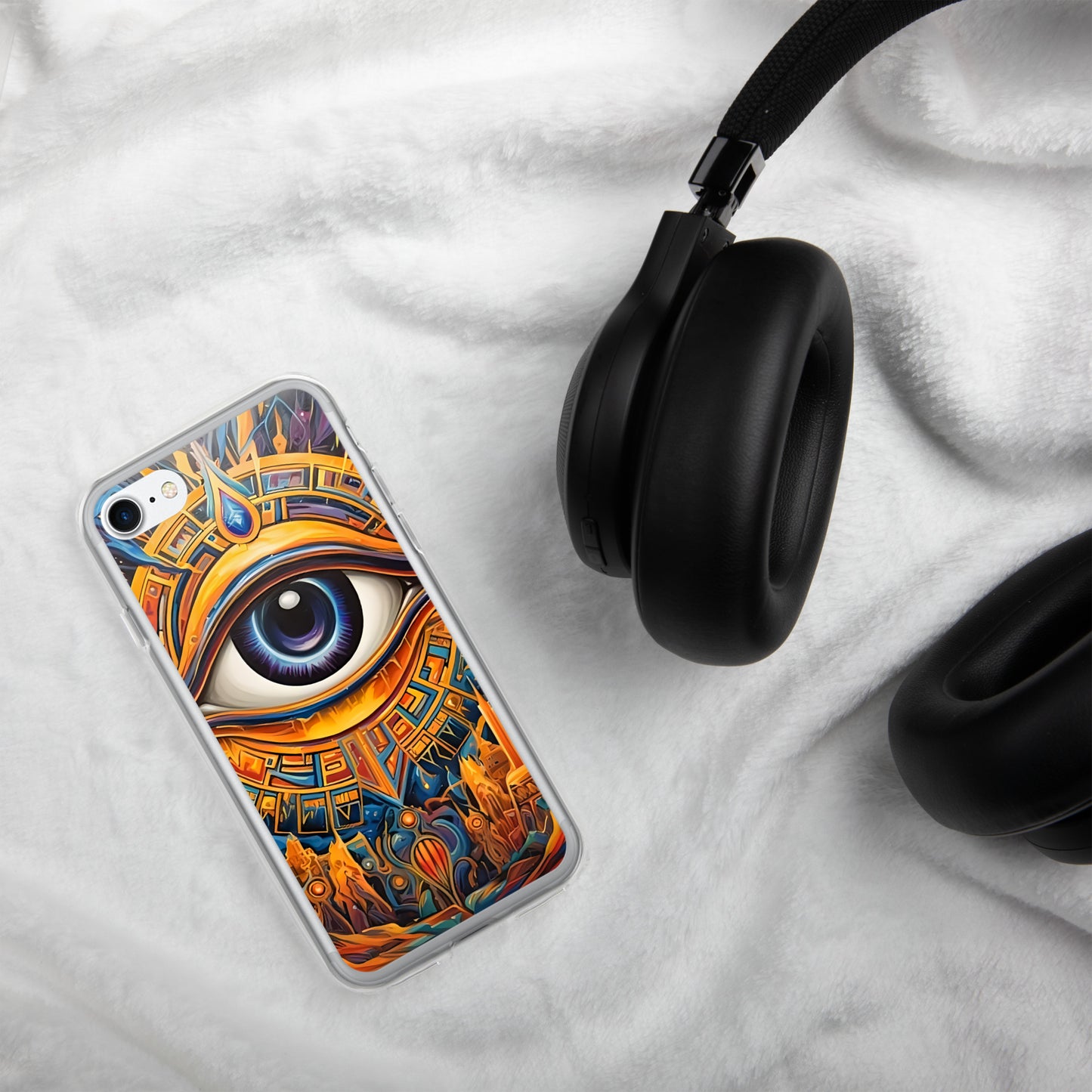 Coque pour iPhone® : L'oeil d'Horus, guérison et protection