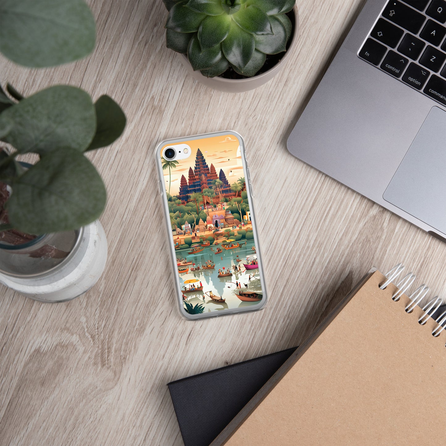 Coque pour iPhone® : Angkor Wat, merveille architecturale