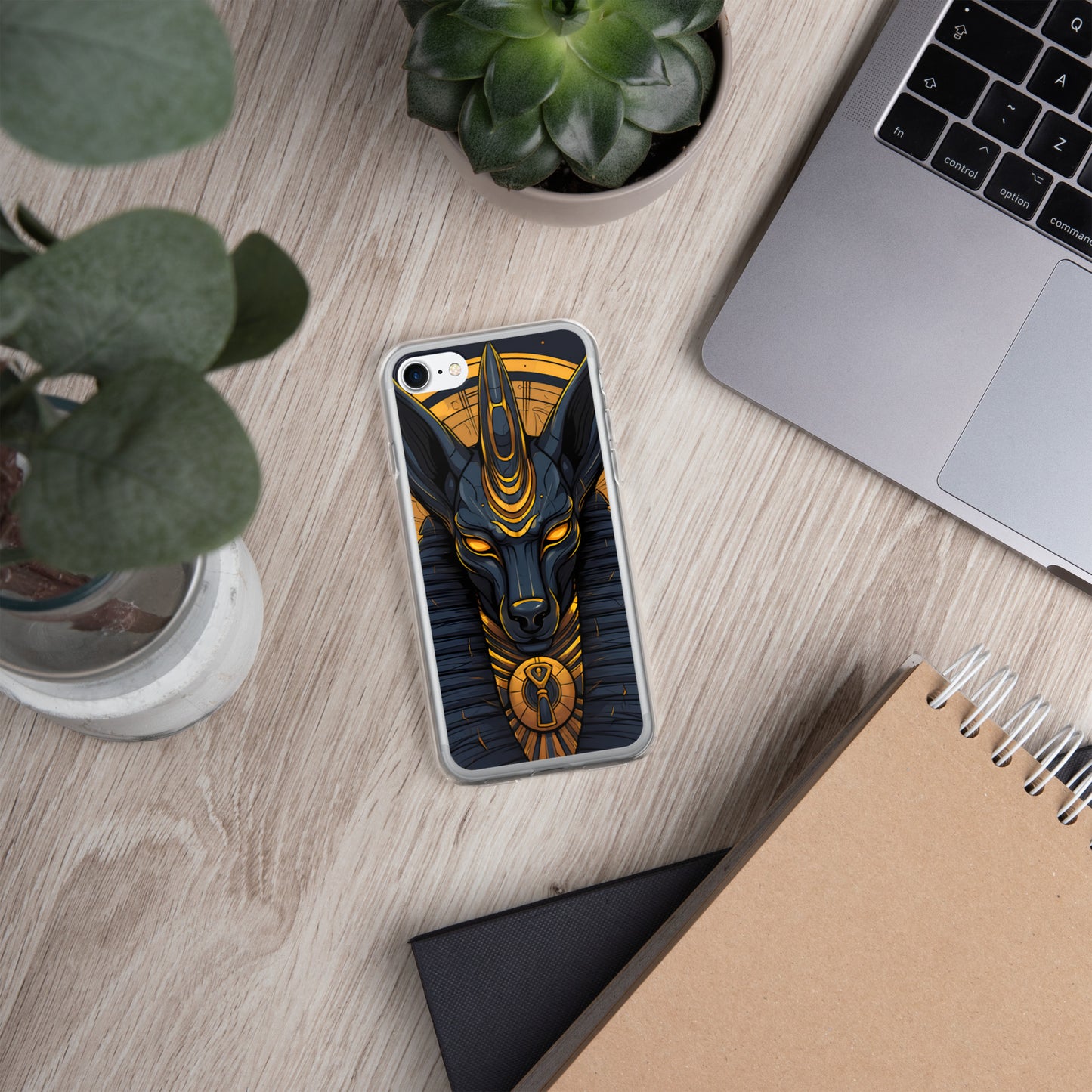 Coque pour iPhone® : Anubis, dieu de la mort et de la renaissance