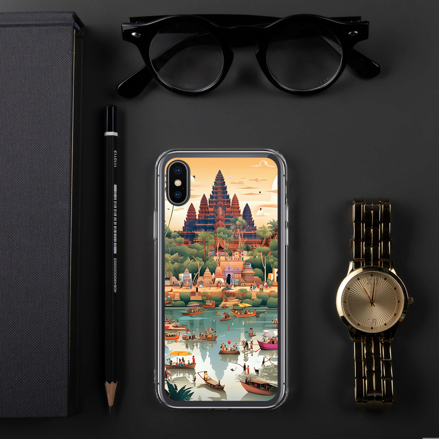 Coque pour iPhone® : Angkor Wat, merveille architecturale