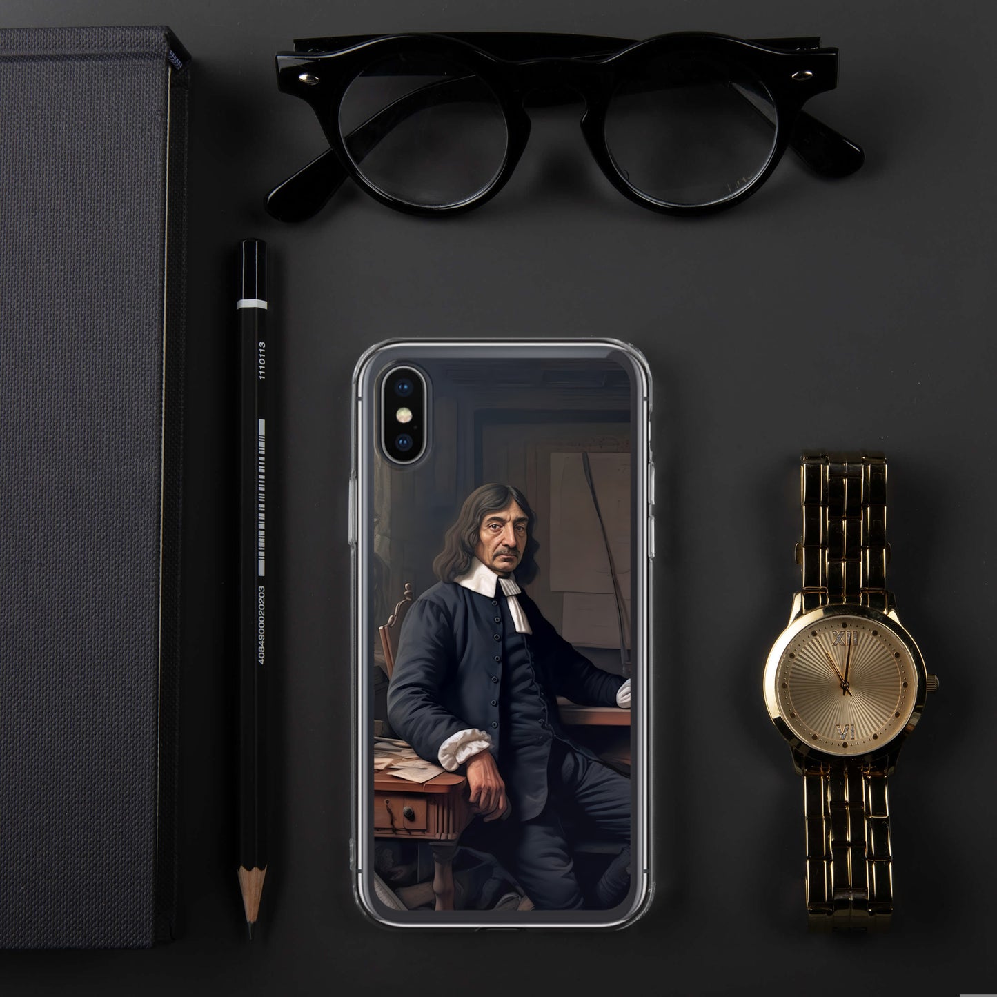 Coque pour iPhone® : Descartes, la recherche de la vérité