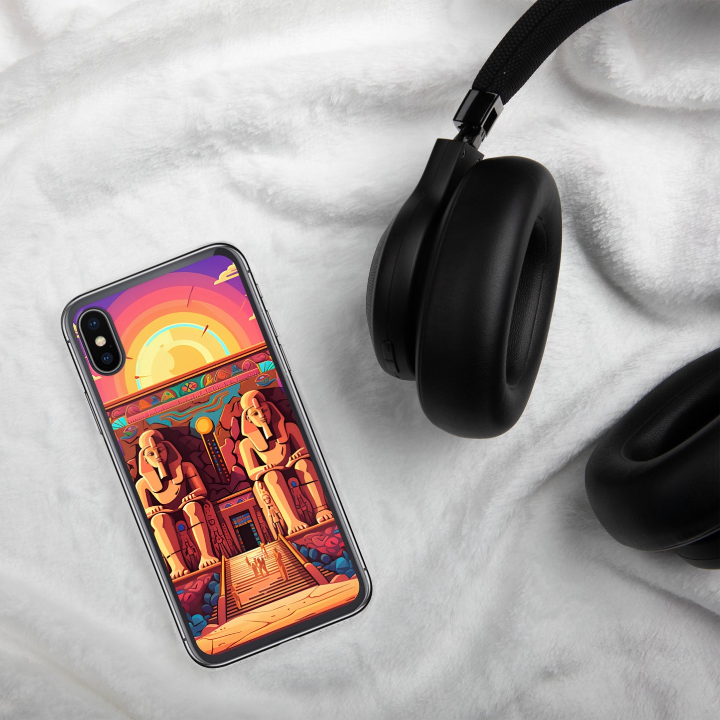 Coque pour iPhone® : Abu Simbel, alignement astronomique