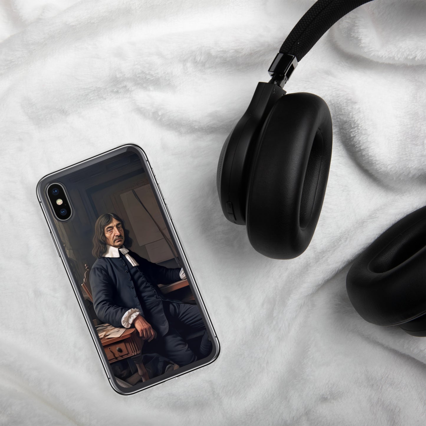 Coque pour iPhone® : Descartes, la recherche de la vérité