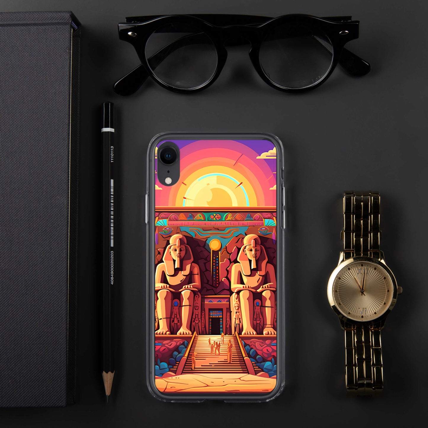 Coque pour iPhone® : Abu Simbel, alignement astronomique