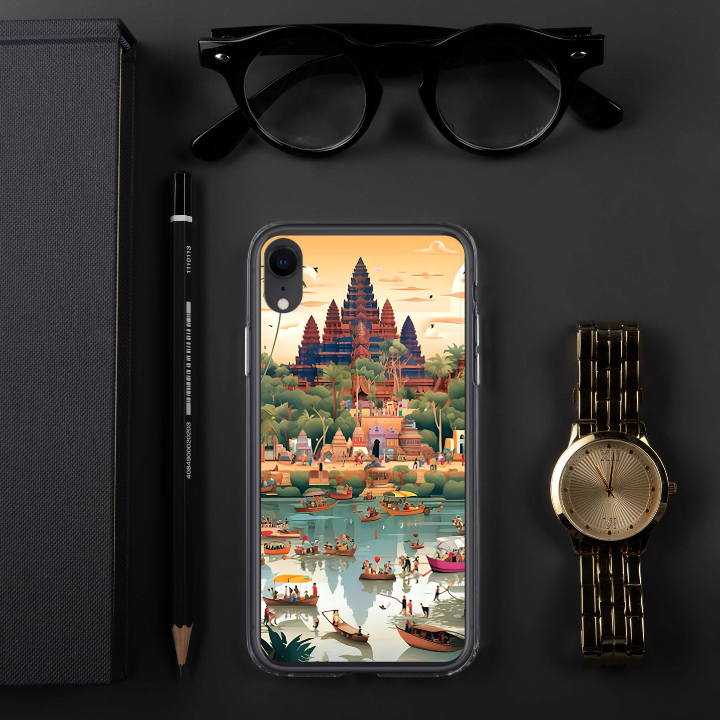 Coque pour iPhone® : Angkor Wat, merveille architecturale