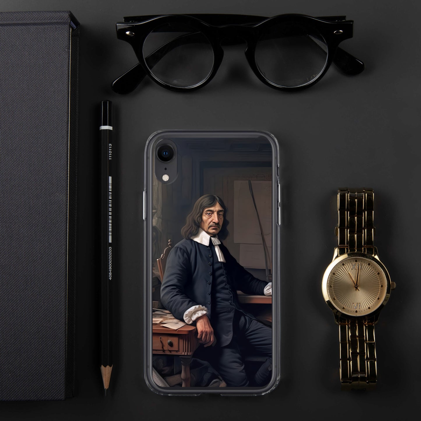 Coque pour iPhone® : Descartes, la recherche de la vérité