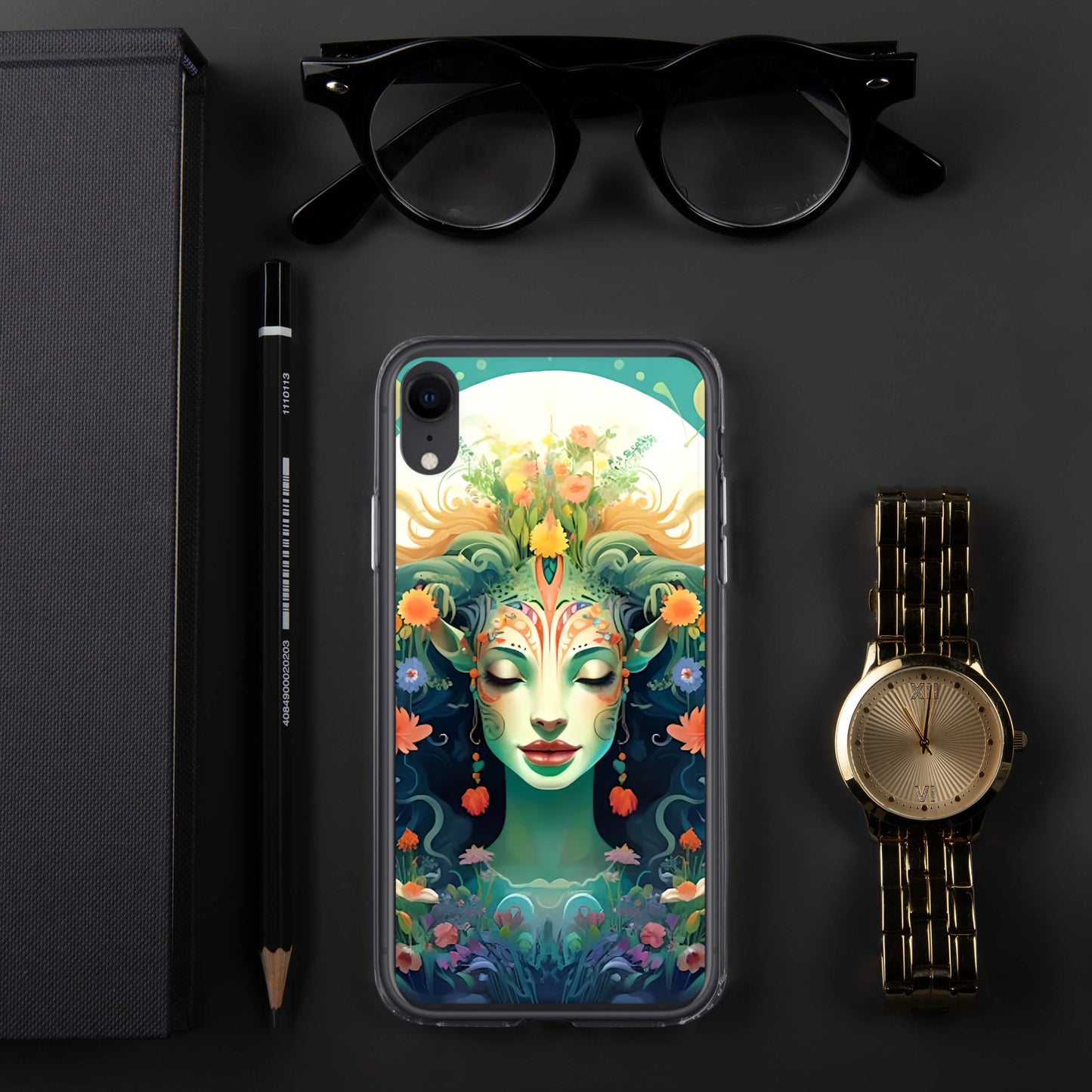 Coque pour iPhone® : Hathor, déesse de l'amour