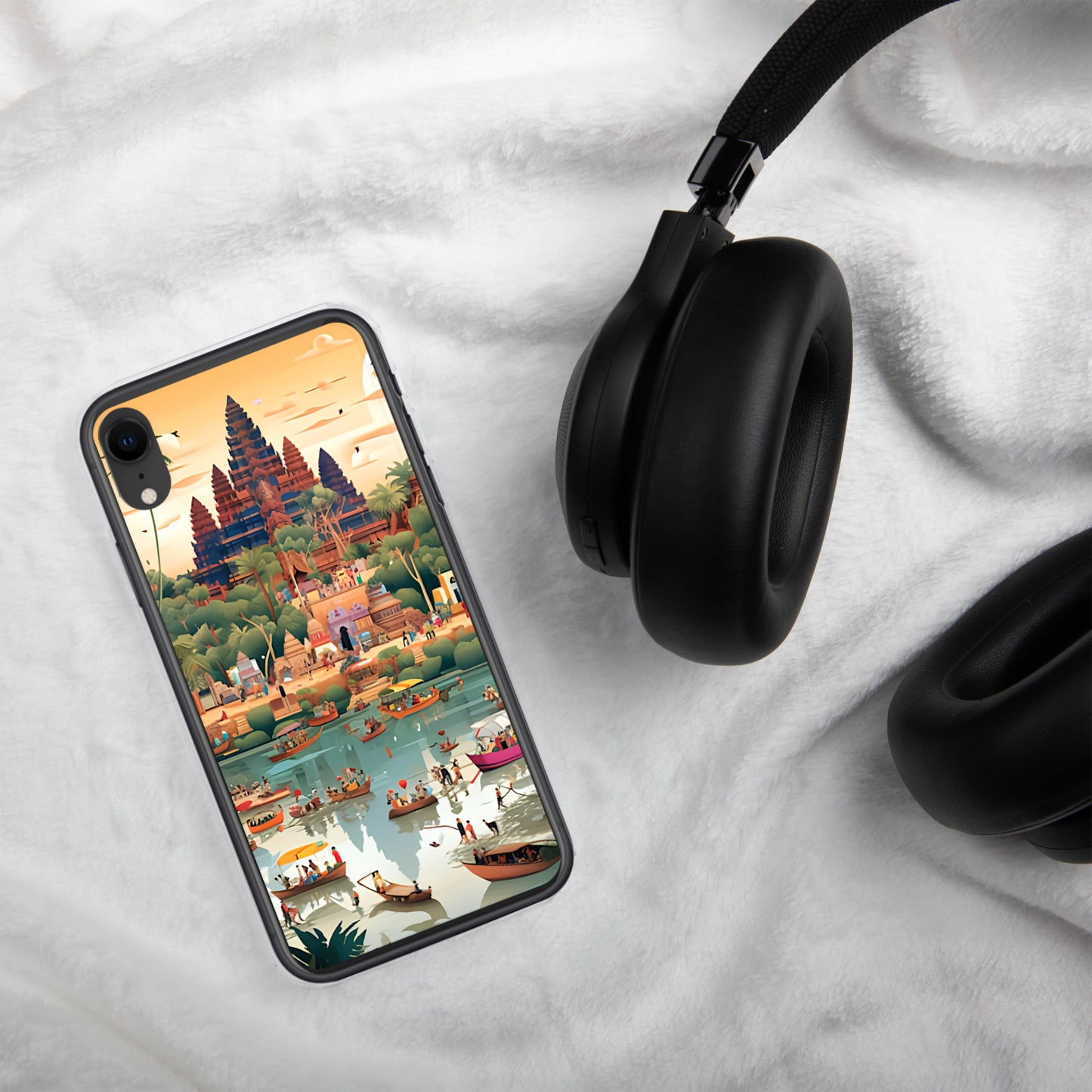 Coque pour iPhone® : Angkor Wat, merveille architecturale