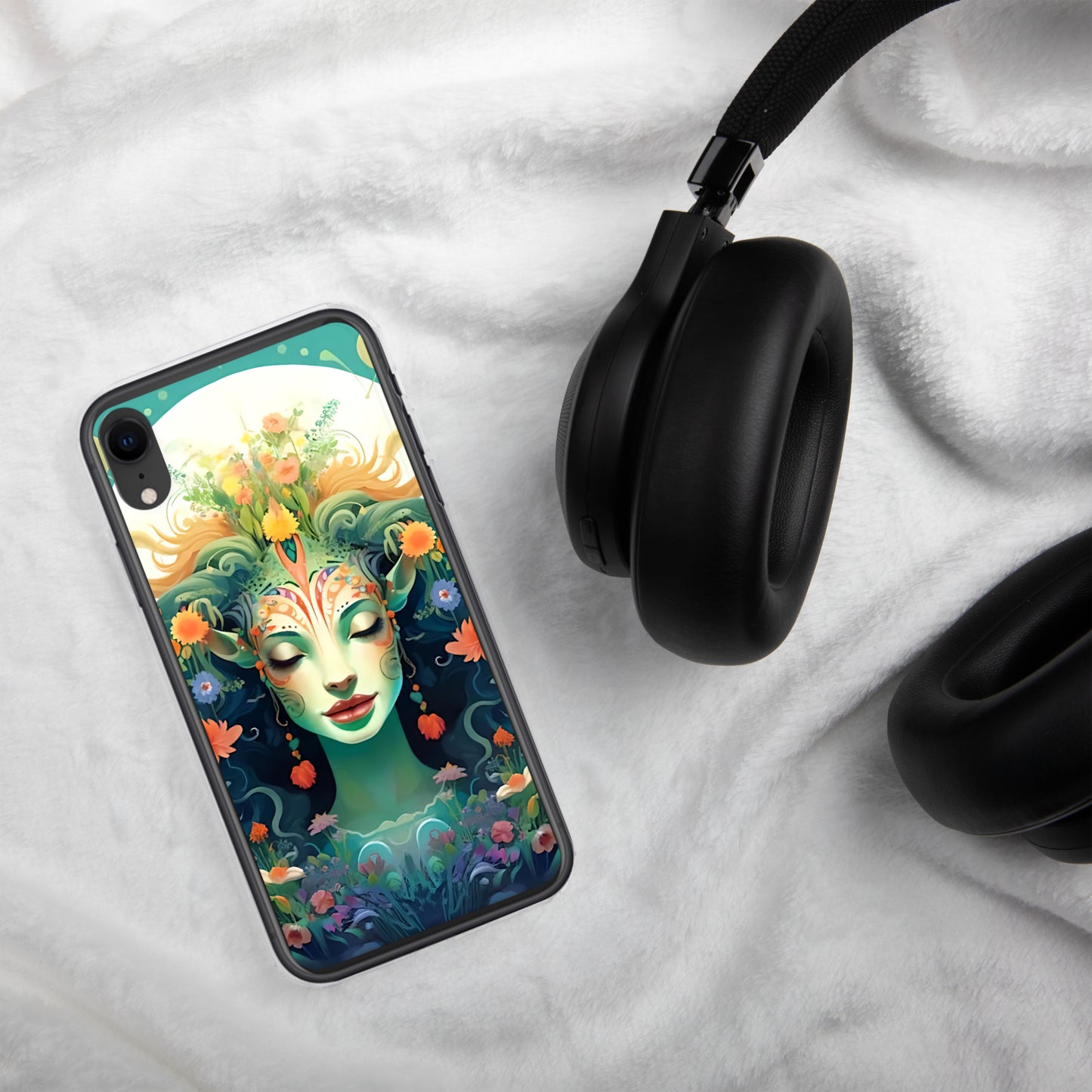 Coque pour iPhone® : Hathor, déesse de l'amour