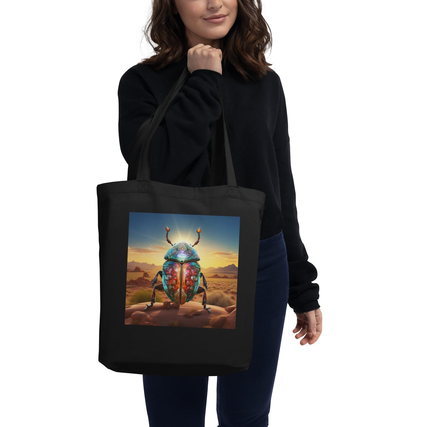 Tote Bag Bio : Scarabée égyptien