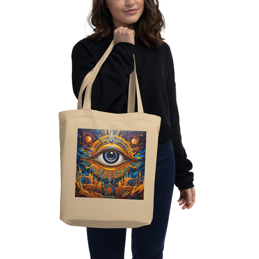 Tote Bag Bio - L'oeil d'Horus, guérison et protection