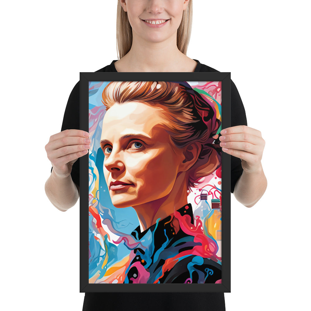 Tableau : Marie Curie, rayonnement scientifique