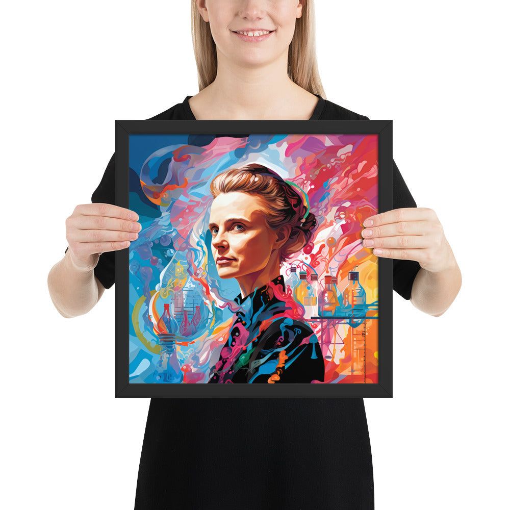 Tableau : Marie Curie, rayonnement scientifique