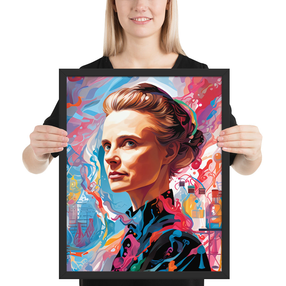 Tableau : Marie Curie, rayonnement scientifique