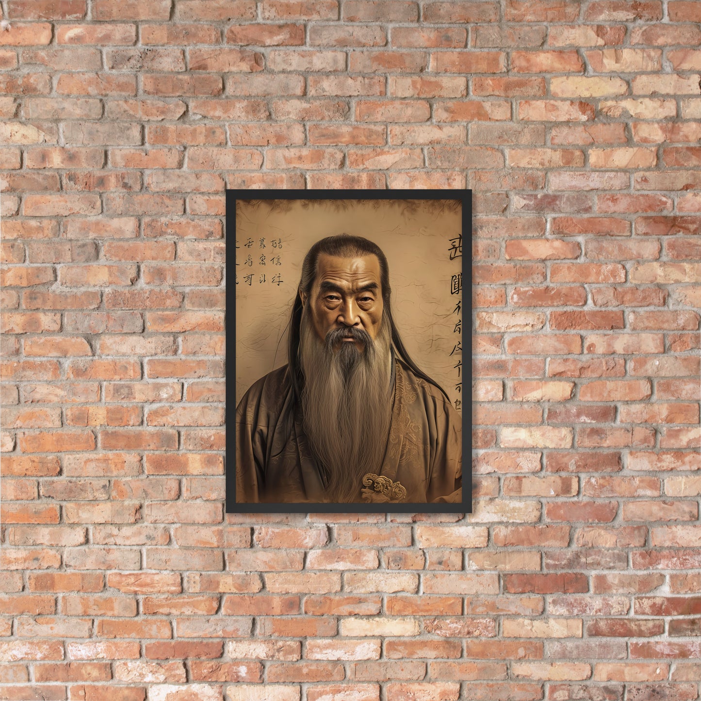 Tableau : Confucius, sagesse orientale