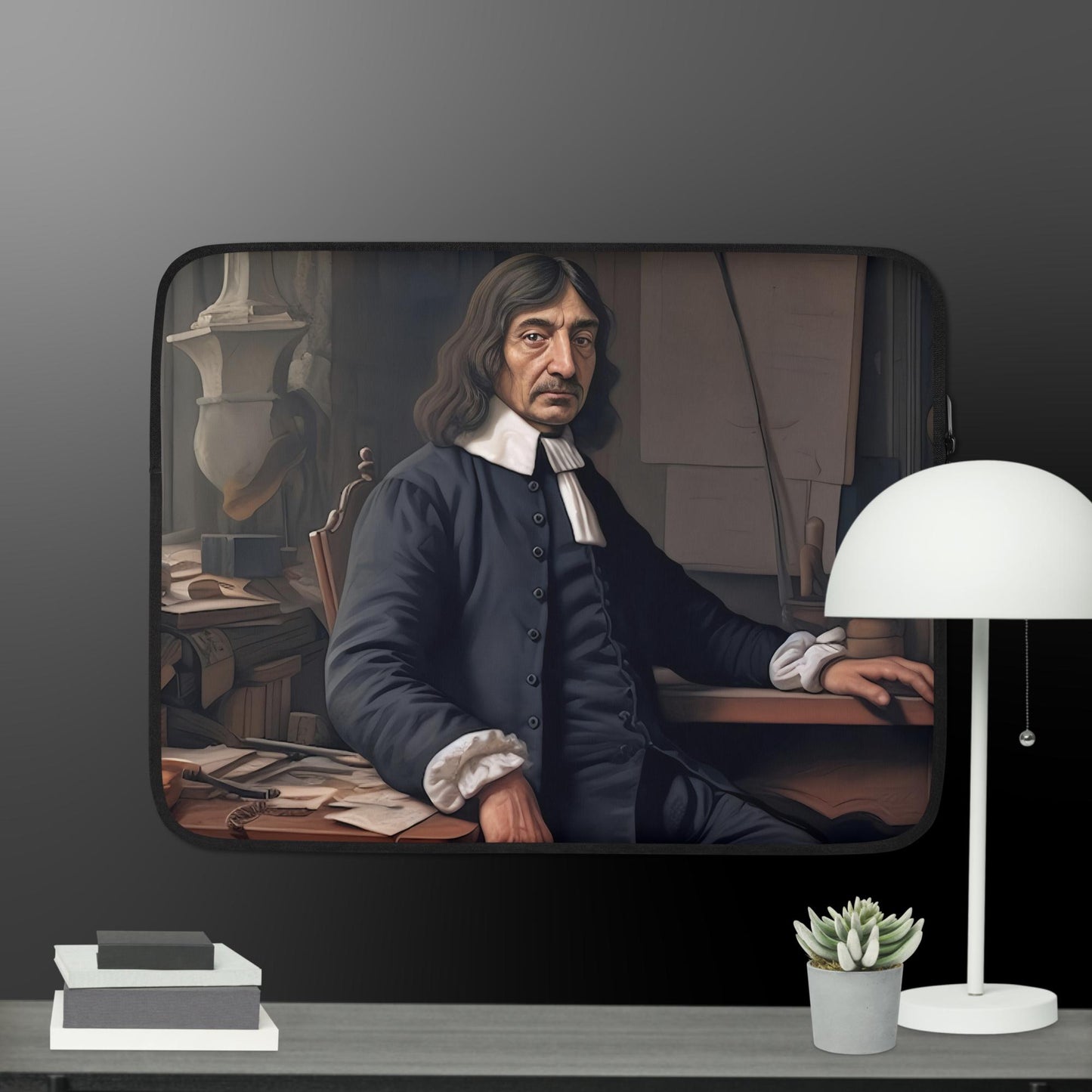 Housse d'ordinateur : Descartes, la recherche de la vérité