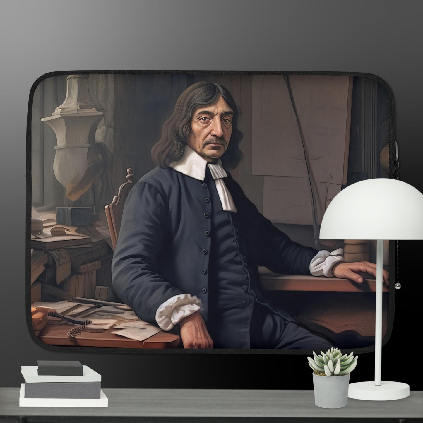 Housse d'ordinateur : Descartes, la recherche de la vérité