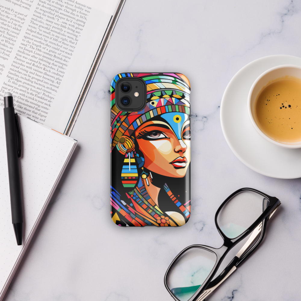 Coque d'iPhone® rigide : La dernière Reine d'Egypte