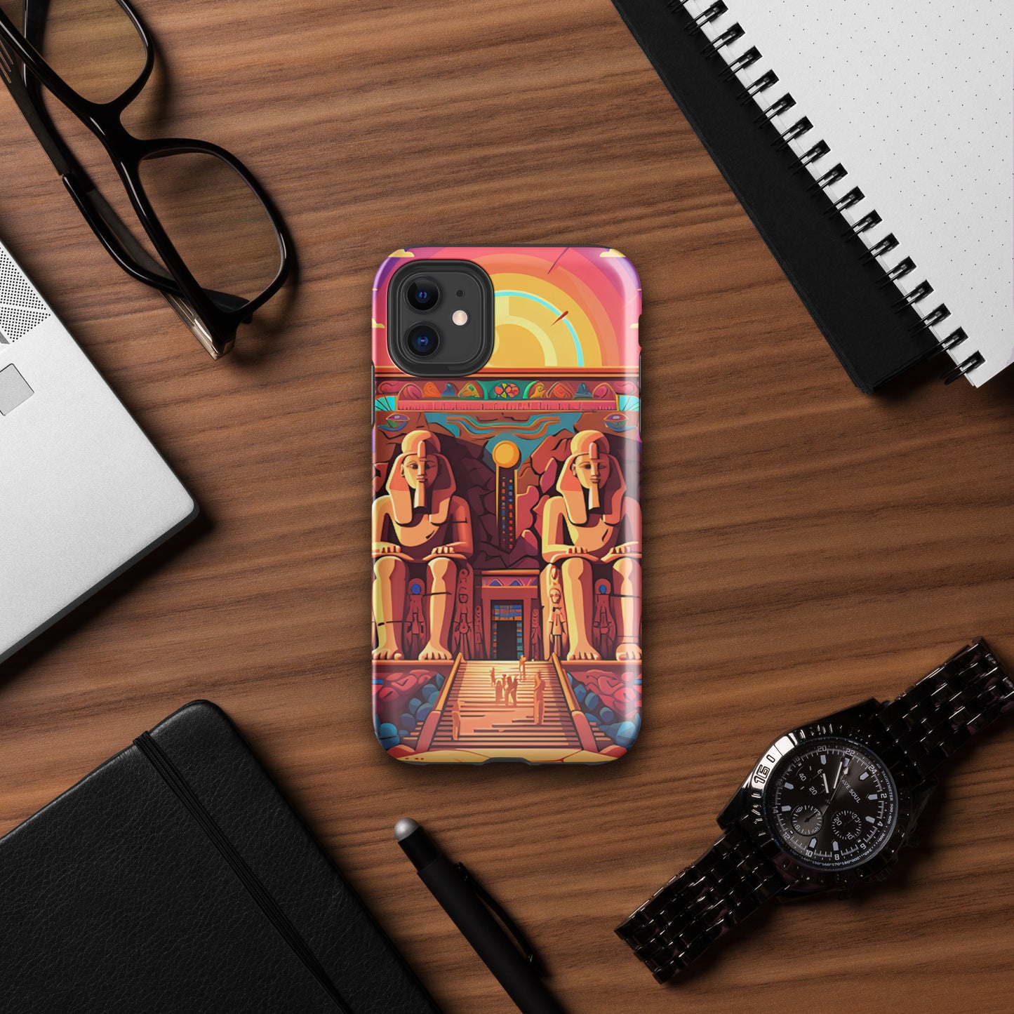 Coque d'iPhone® rigide : Abu Simbel, alignement astronomique