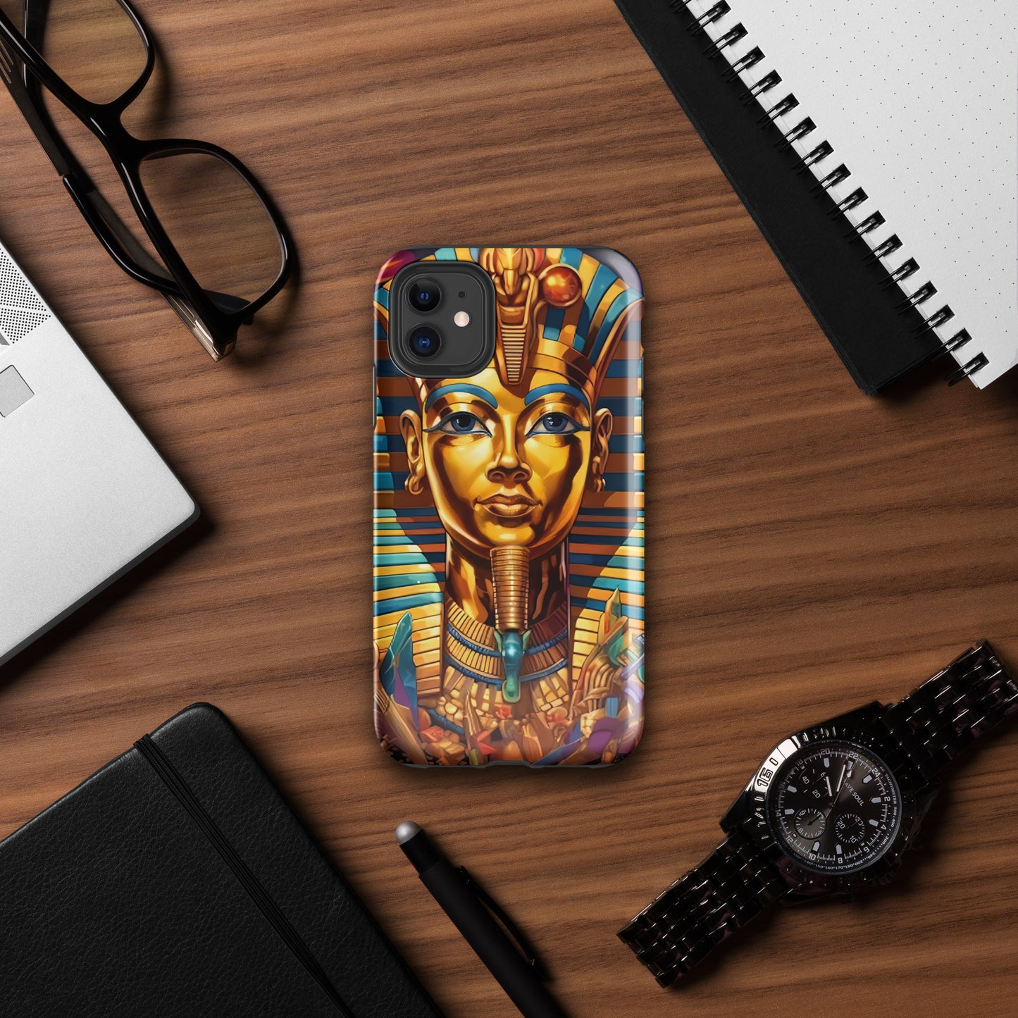 Coque d'iPhone® rigide : Toutankhamon, figure myhtique