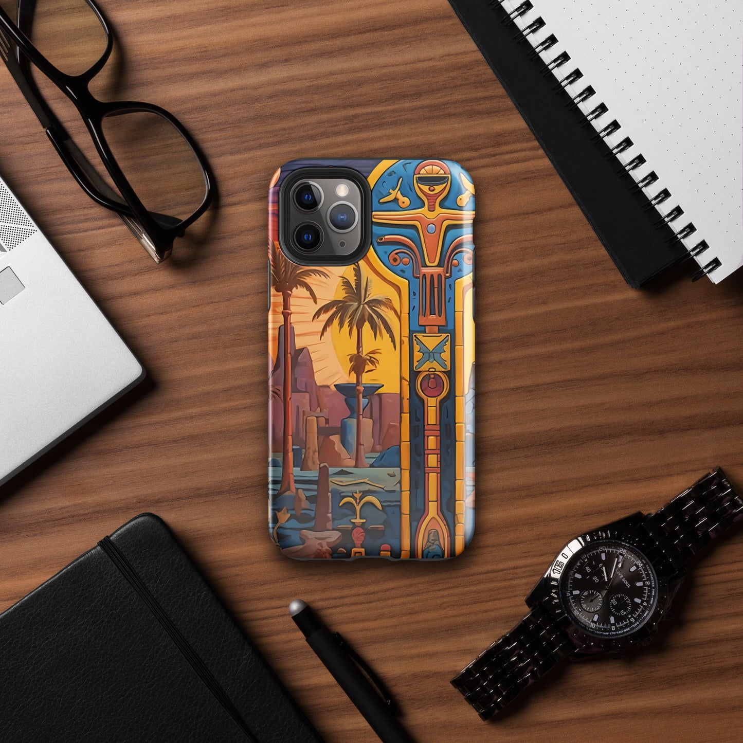 Coque d'iPhone® rigide : La croix d'Ankh, symbole de vie éternelle