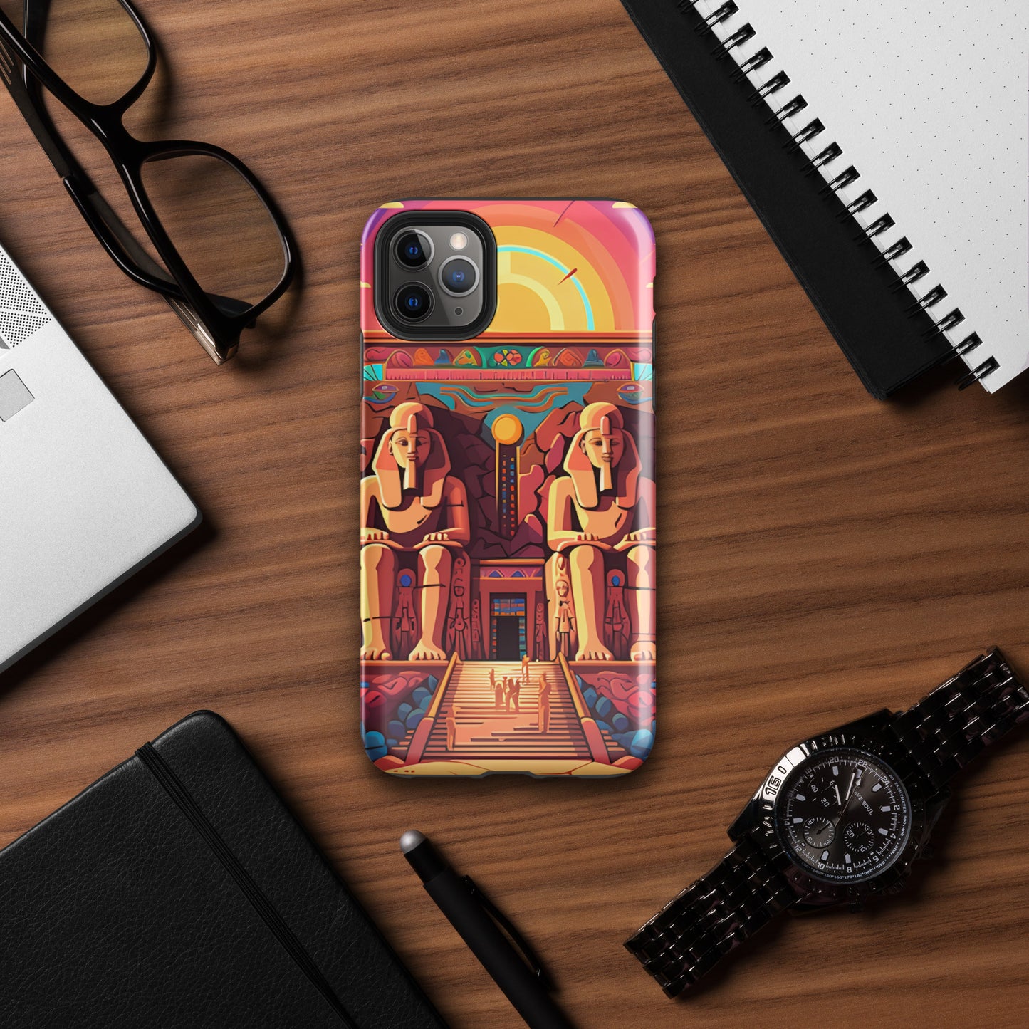 Coque d'iPhone® rigide : Abu Simbel, alignement astronomique