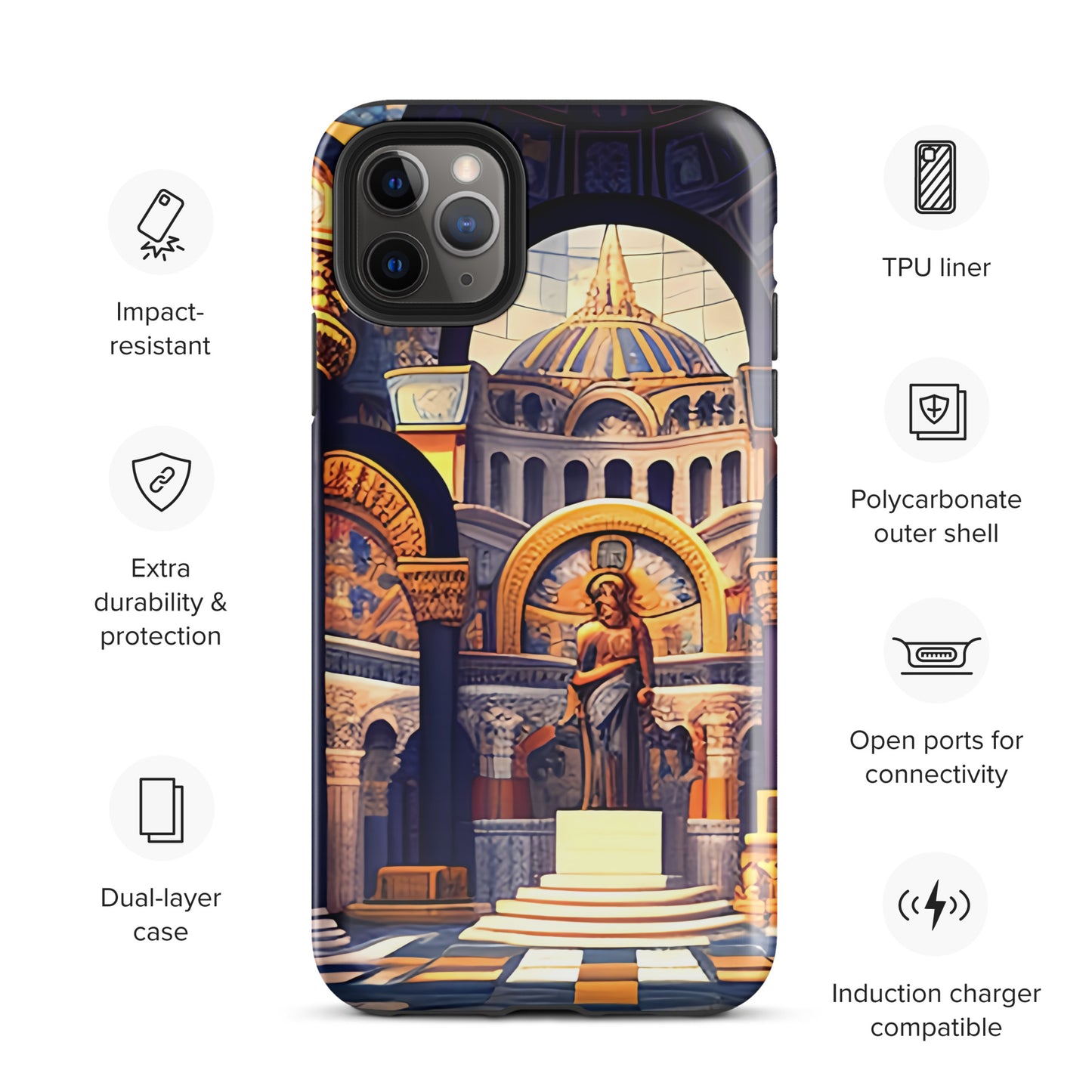 Coque d'iPhone® rigide : L'âge d'or Byzantin