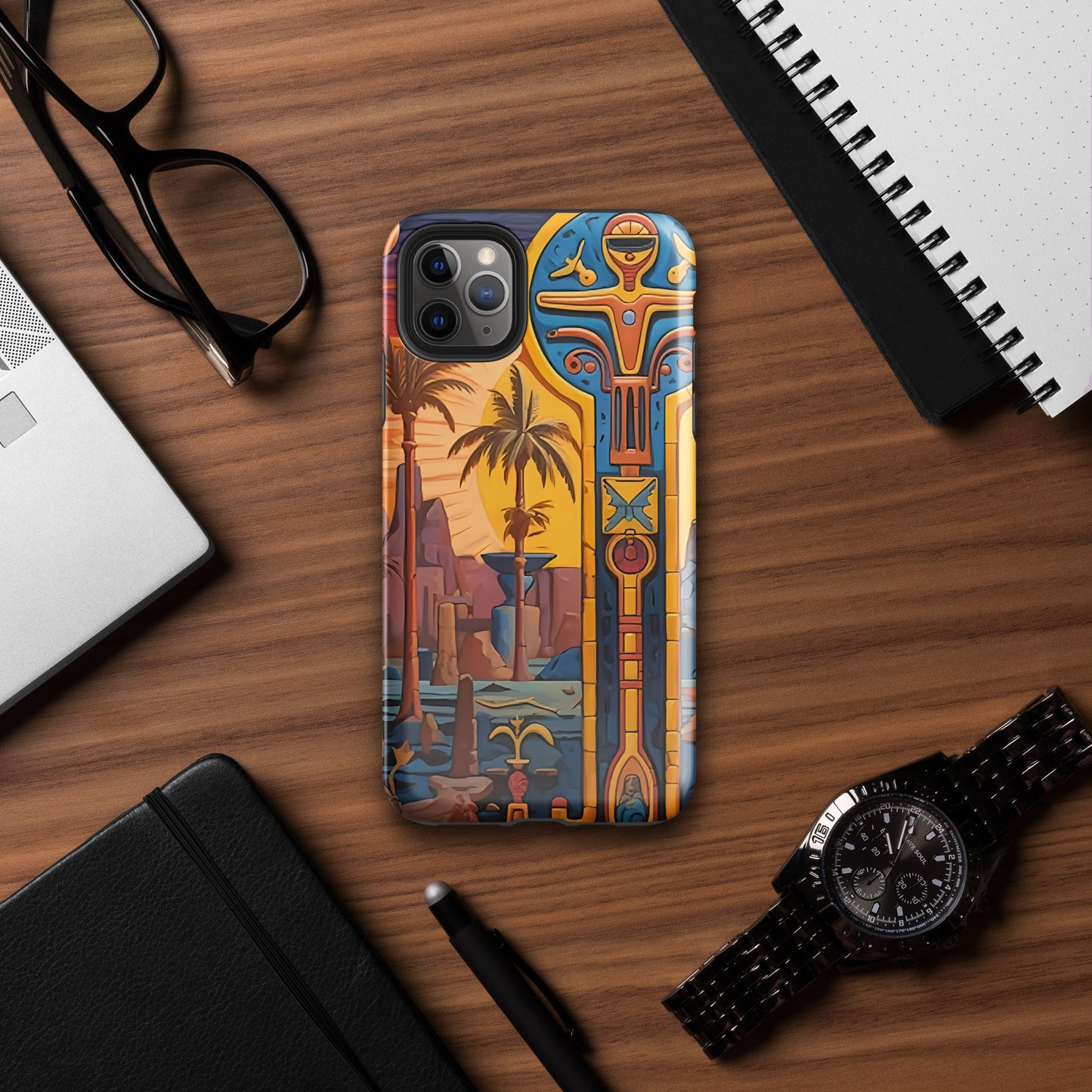 Coque d'iPhone® rigide : La croix d'Ankh, symbole de vie éternelle