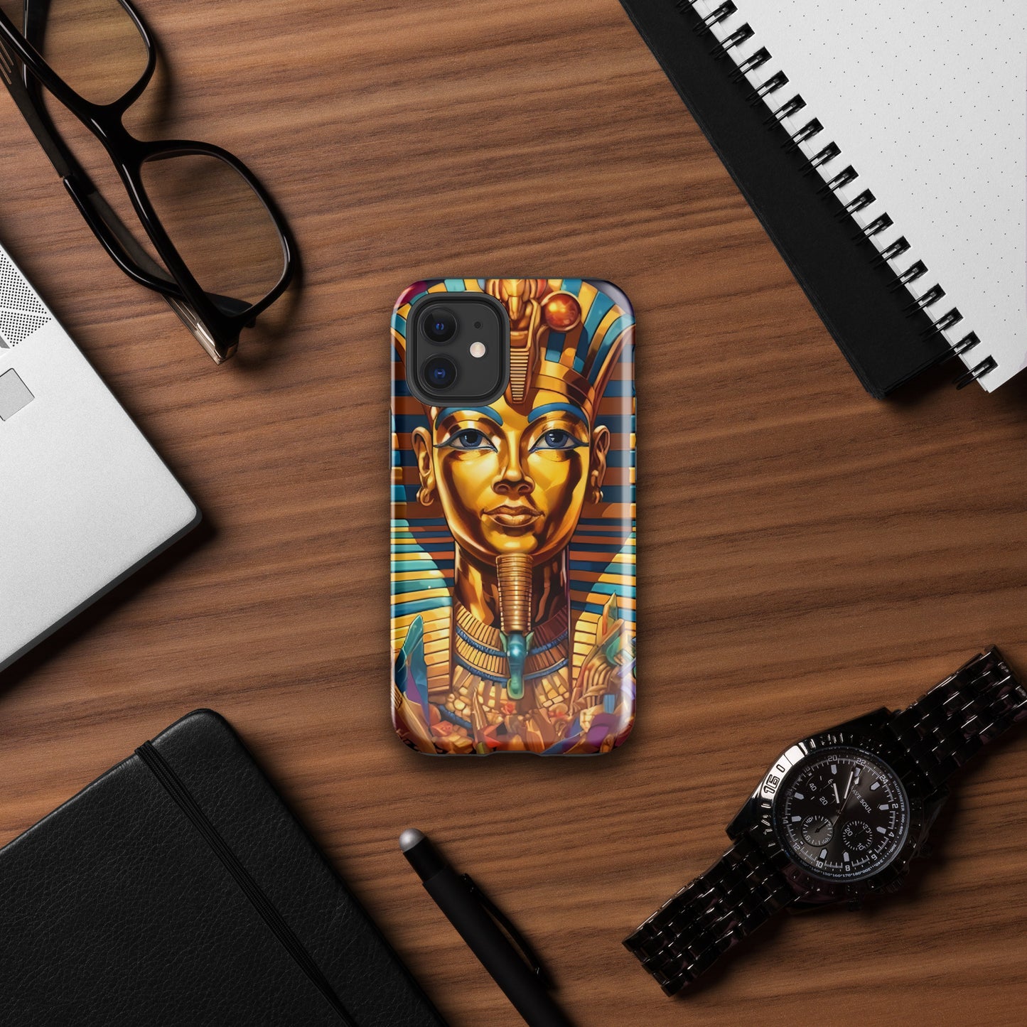 Coque d'iPhone® rigide : Toutankhamon, figure myhtique