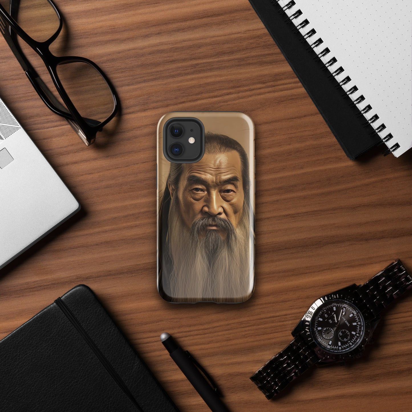 Coque d'iPhone® rigide : Confucius, Sagesse orientale