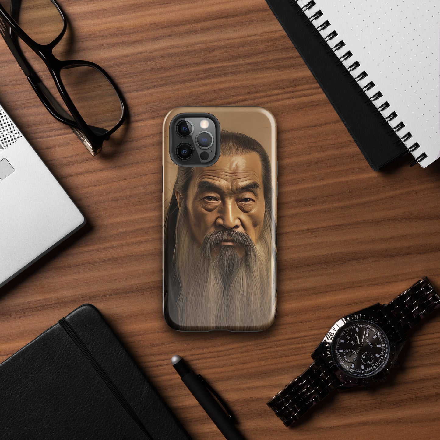 Coque d'iPhone® rigide : Confucius, Sagesse orientale