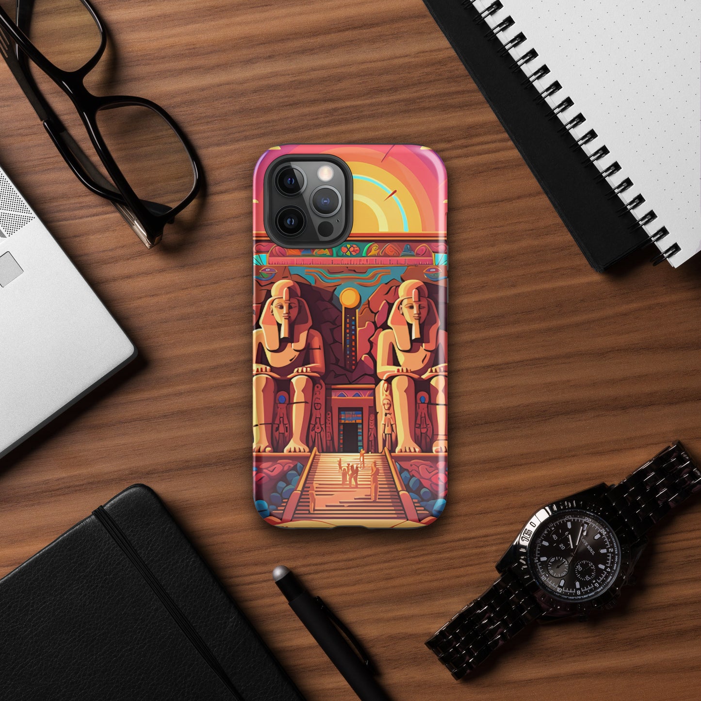 Coque d'iPhone® rigide : Abu Simbel, alignement astronomique