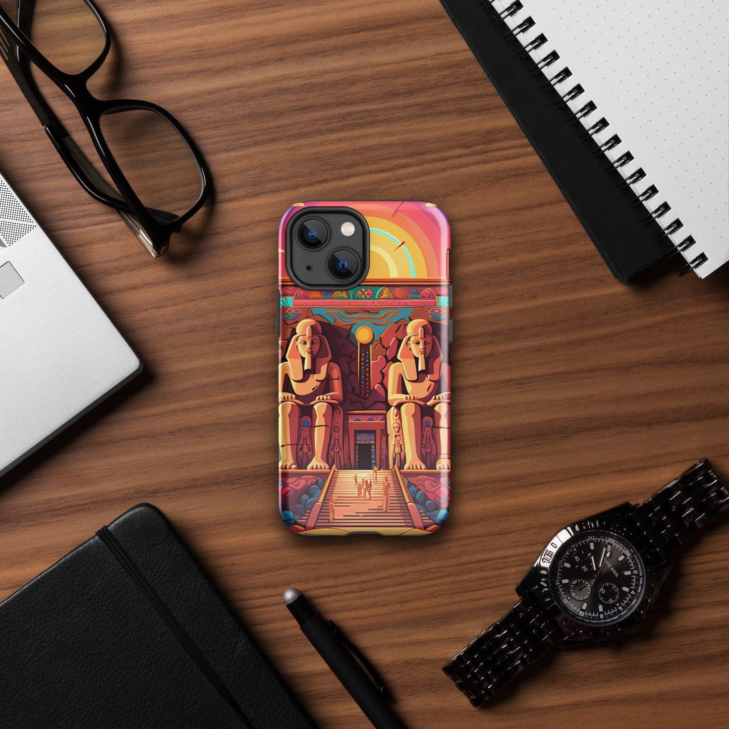 Coque d'iPhone® rigide : Abu Simbel, alignement astronomique