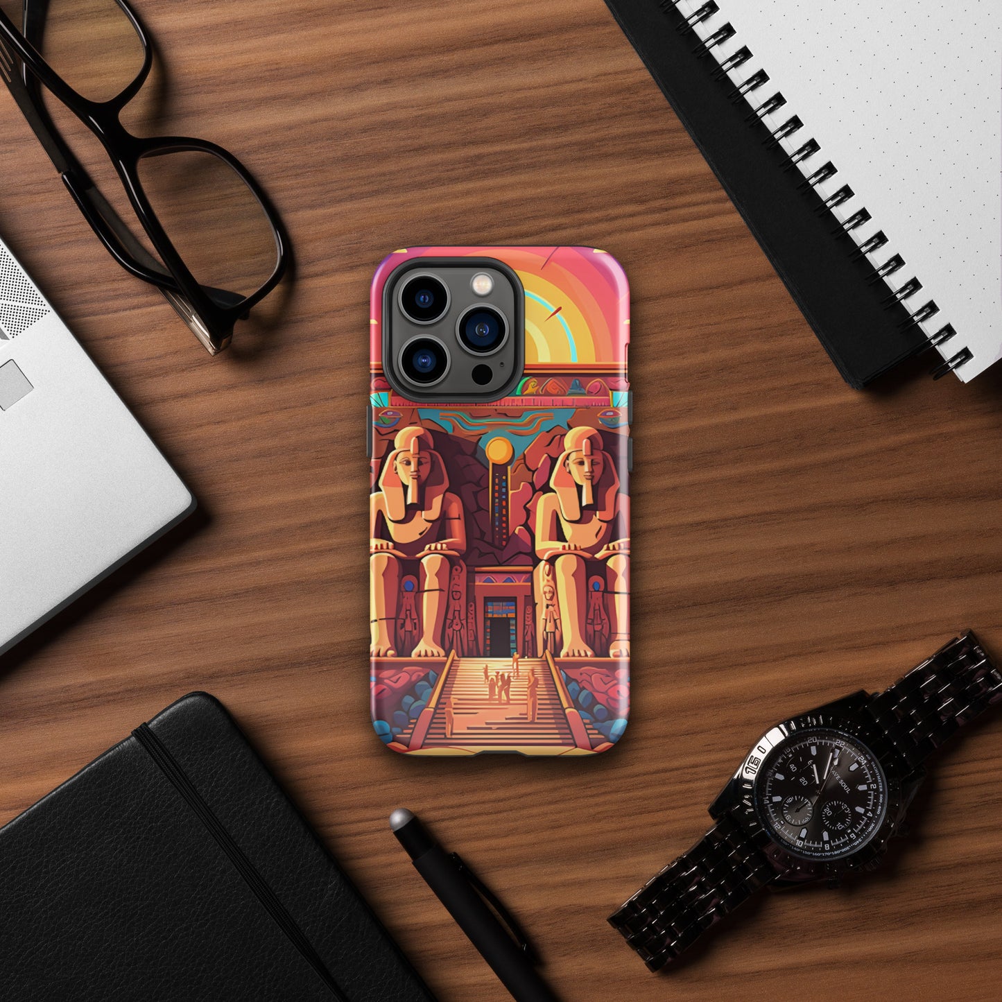 Coque d'iPhone® rigide : Abu Simbel, alignement astronomique