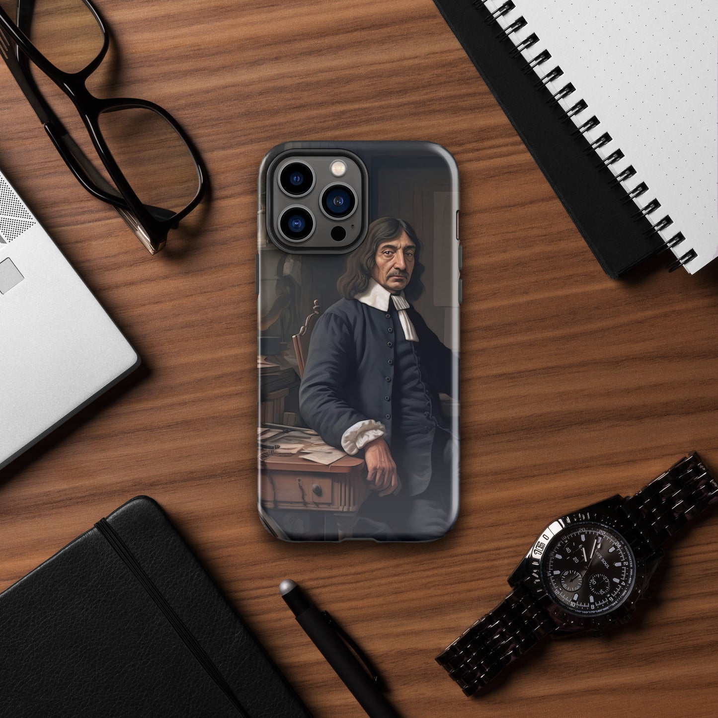 Coque d'iPhone® rigide : Descartes, la recherche de la vérité