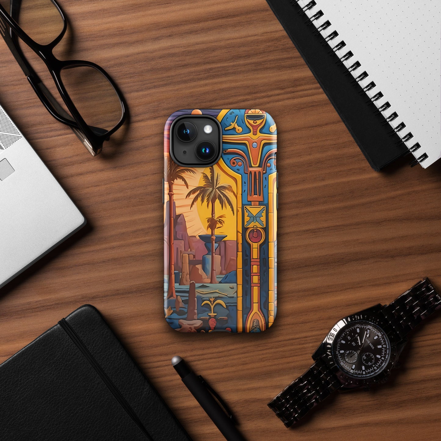 Coque d'iPhone® rigide : La croix d'Ankh, symbole de vie éternelle