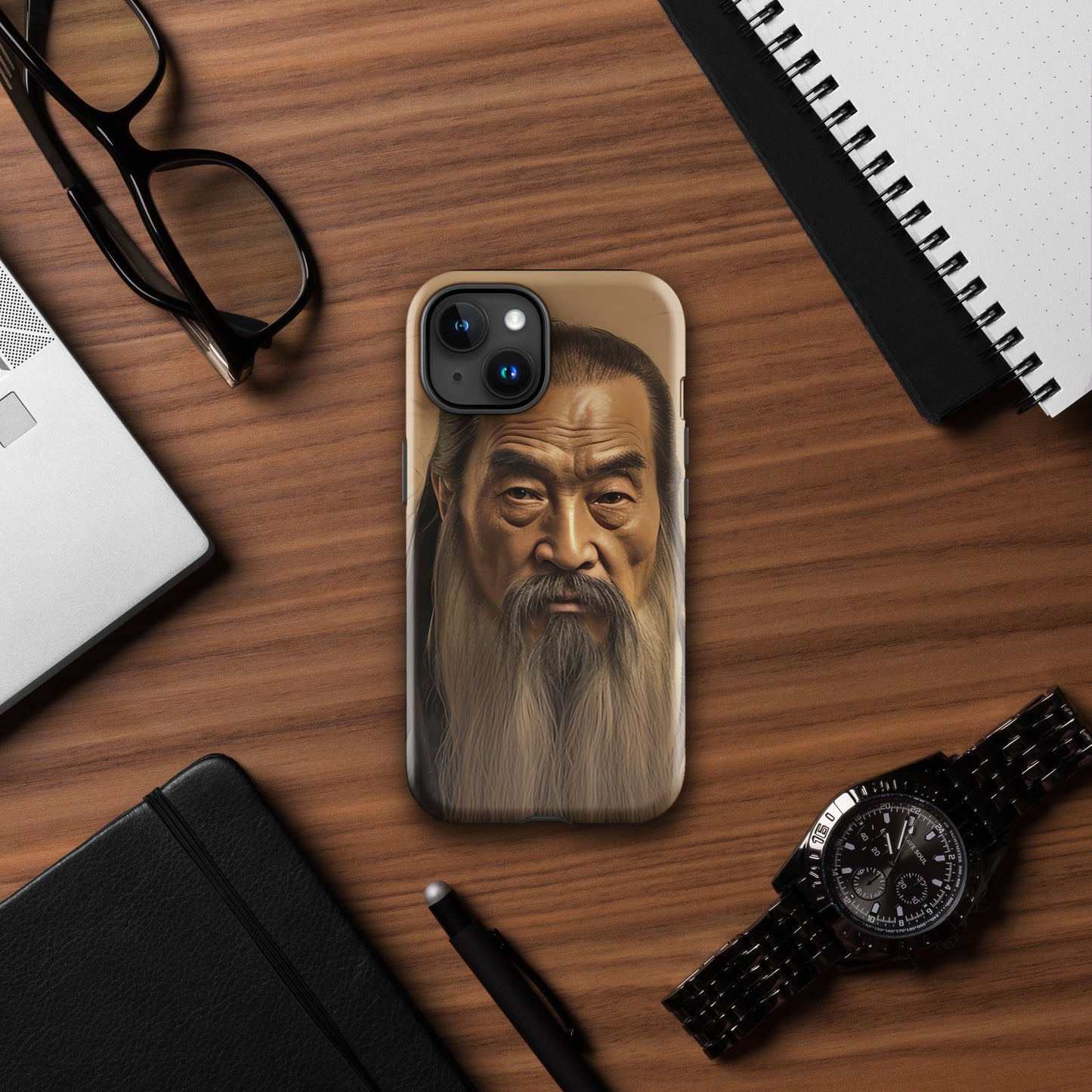 Coque d'iPhone® rigide : Confucius, Sagesse orientale