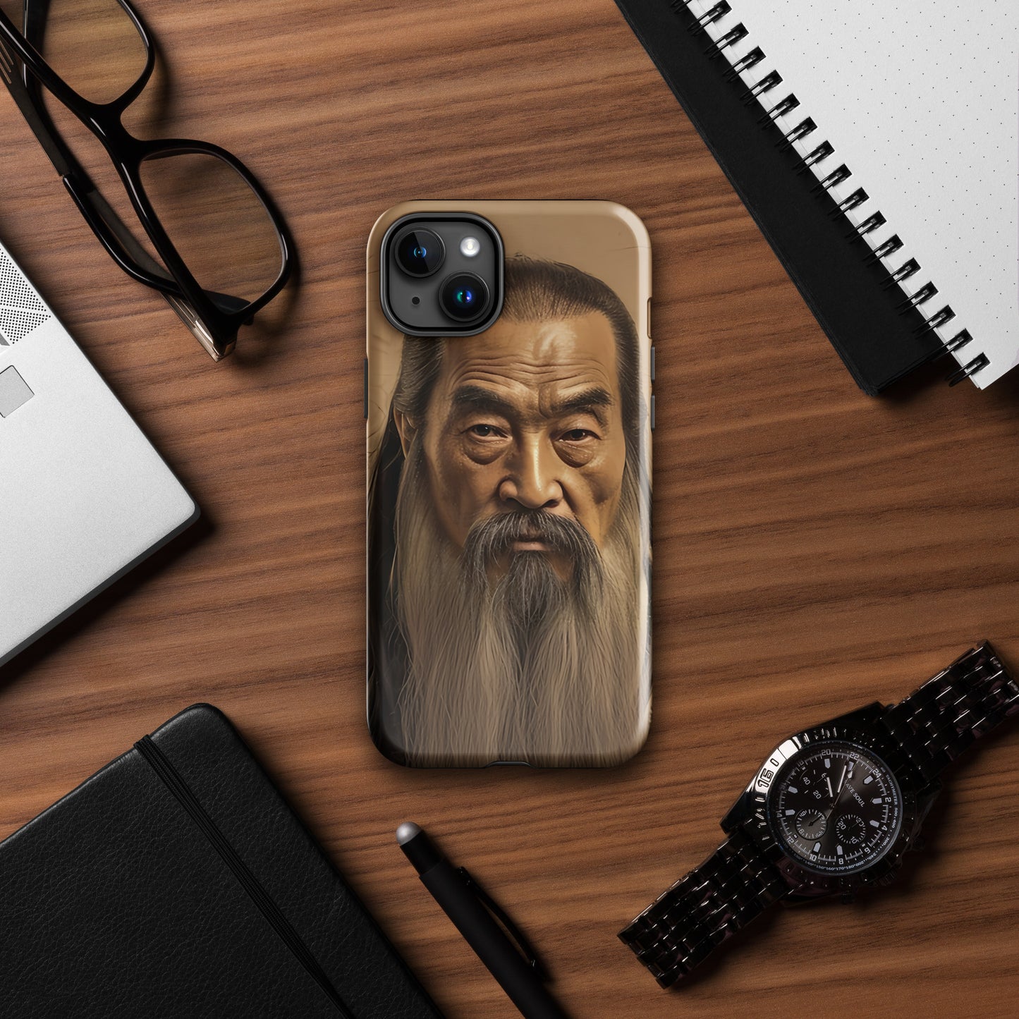 Coque d'iPhone® rigide : Confucius, Sagesse orientale