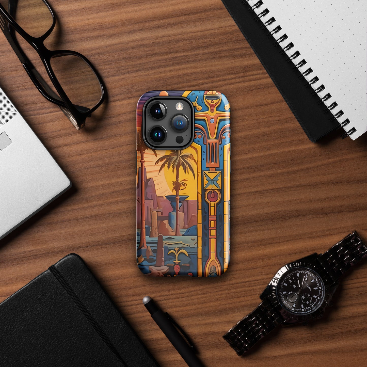 Coque d'iPhone® rigide : La croix d'Ankh, symbole de vie éternelle