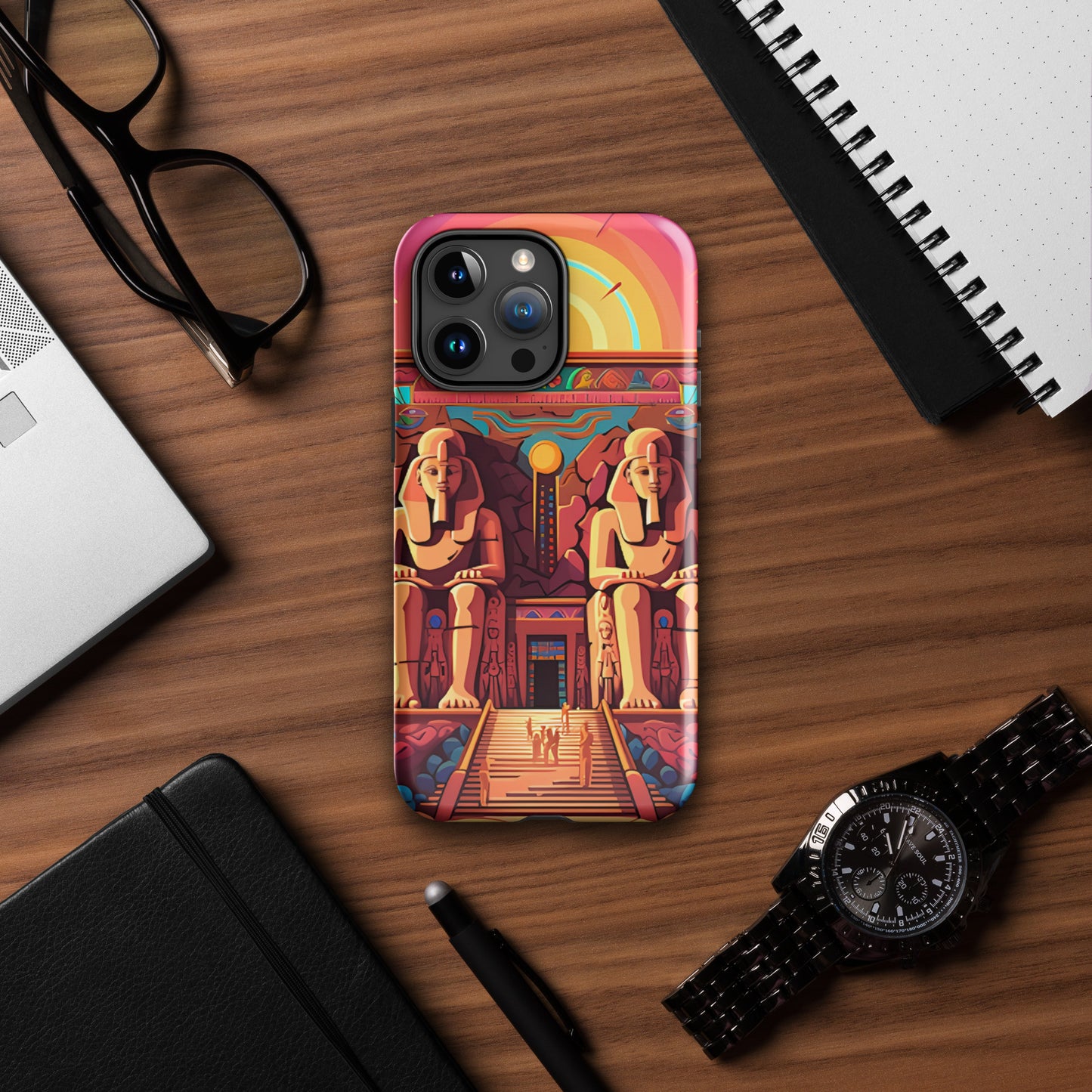 Coque d'iPhone® rigide : Abu Simbel, alignement astronomique